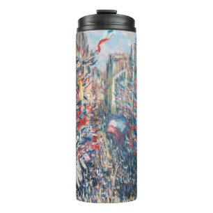 Claude Monet - La Rue Montorgueil - Paris Thermal Tumbler