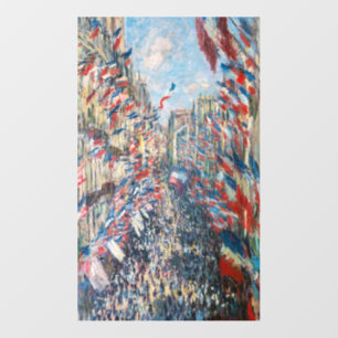 Claude Monet - La Rue Montorgueil - Paris Wall Decal