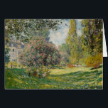 Claude Monet | Landscape: The Parc Monceau<br><div class="desc">Landscape  The Parc Monceau by Claude Monet � Bridgeman Images</div>
