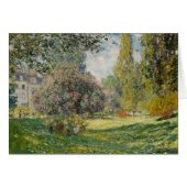Claude Monet | Landscape: The Parc Monceau (Front Horizontal)