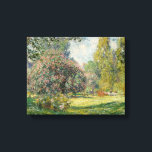 Claude Monet - Landscape: The Parc Monceau Canvas Print<br><div class="desc">Landscape: The Parc Monceau by Claude Monet,  1876. Oil on canvas.</div>