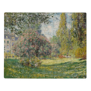 Claude Monet   Landscape: The Parc Monceau Jigsaw Puzzle