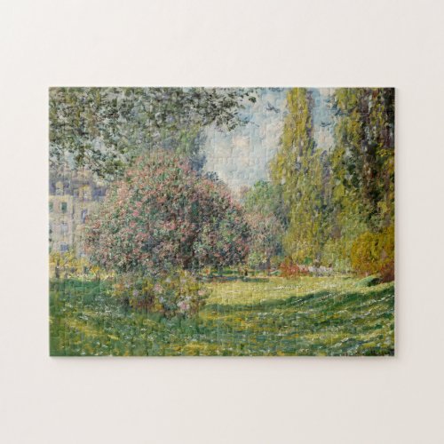 Claude Monet  Landscape The Parc Monceau Jigsaw Puzzle
