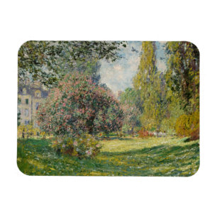 Claude Monet   Landscape: The Parc Monceau Magnet