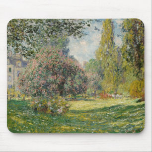 Claude Monet   Landscape: The Parc Monceau Mouse Pad