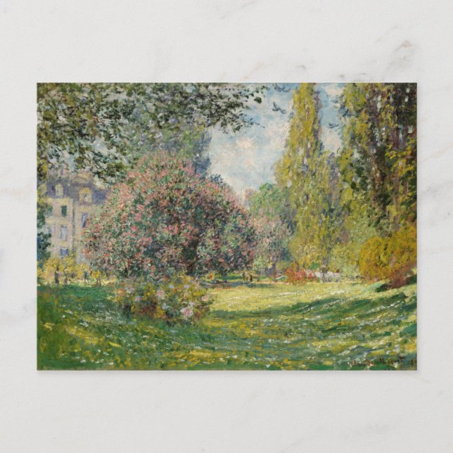 Claude Monet | Landscape: The Parc Monceau Postcard (Front)