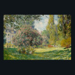 Claude Monet - Landscape: The Parc Monceau Poster<br><div class="desc">Landscape: The Parc Monceau by Claude Monet,  1876. Oil on canvas.</div>
