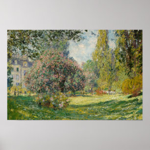 Claude Monet - Landscape: The Parc Monceau Poster