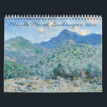 Claude Monet Landscapes Calendar<br><div class="desc">Claude Monet (1840–1926) was a painter and a key figure in the Impressionist movement that transformed French painting in the second half of the nineteenth century. He was considered a master of color and light, captured in his landscapes, seascapes, and portraits of leisure activities. This calendar displays some of his...</div>