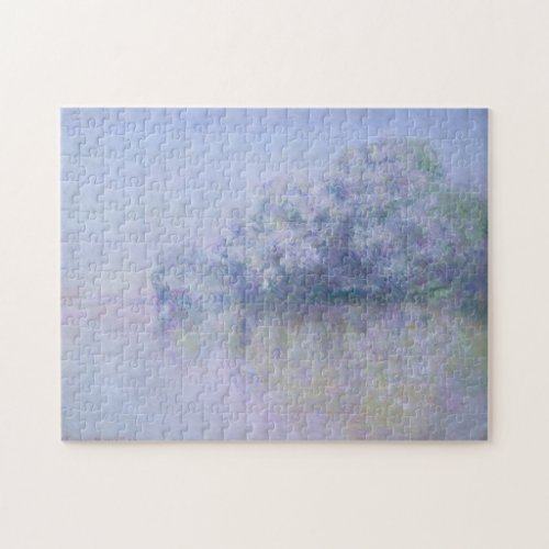 Claude Monet  le aux Orties near Vernon Jigsaw Puzzle