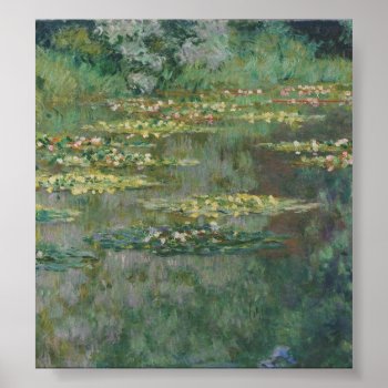 Claude Monet - Le Bassin Des Nympheas Poster by masterpiece_museum at Zazzle