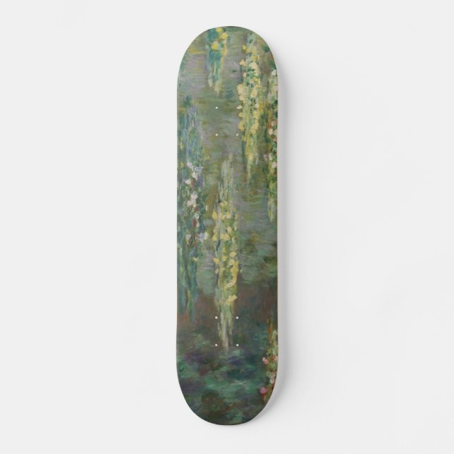 Claude Monet - Le Bassin des Nympheas Skateboard Deck (Front)