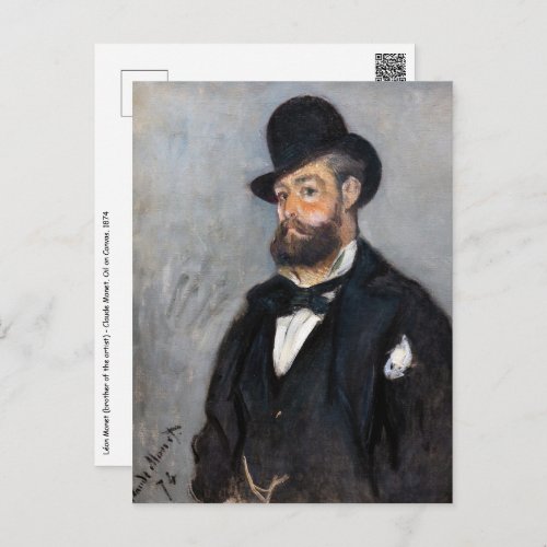Claude Monet _ Leon Monet Postcard