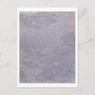 Claude Monet   Light-coloured Waterlilies Postcard