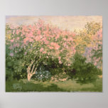 Claude Monet | Lilac in the Sun, 1873 Poster<br><div class="desc">Lilac in the Sun,  1873 | by Claude Monet | Art Location: Pushkin Museum,  Moscow,  Russia | French Artist | Image Collection Number: XIR182548</div>