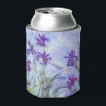 Claude Monet - Lilac Irises / Iris Mauves Can Cooler<br><div class="desc">Lilac Irises / Iris Mauves - Claude Monet,  1914-1917</div>