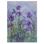 Claude Monet - Lilac Irises / Iris Mauves Cutting Board<br><div class="desc">Lilac Irises / Iris Mauves - Claude Monet,  1914-1917</div>