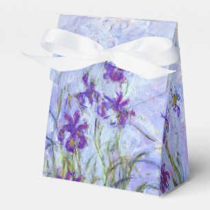 Claude Monet - Lilac Irises / Iris Mauves Favor Boxes