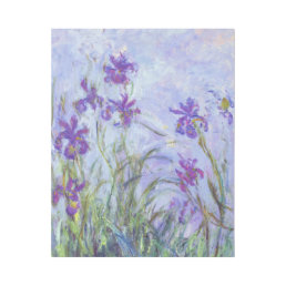 Claude Monet - Lilac Irises / Iris Mauves Gallery Wrap