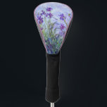 Claude Monet - Lilac Irises / Iris Mauves Golf Head Cover<br><div class="desc">Lilac Irises / Iris Mauves - Claude Monet,  1914-1917</div>
