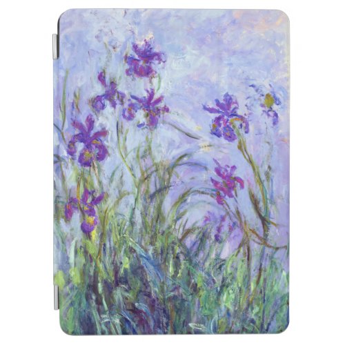 Claude Monet _ Lilac Irises  Iris Mauves iPad Air Cover