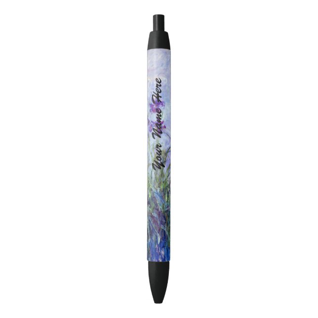 Claude Monet - Lilac Irises / Iris Mauves Pen (Front Vertical)