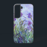 Claude Monet - Lilac Irises / Iris Mauves Samsung Galaxy S22 Case<br><div class="desc">Lilac Irises / Iris Mauves - Claude Monet,  1914-1917</div>
