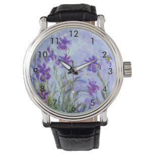 Claude Monet - Lilac Irises / Iris Mauves Watch