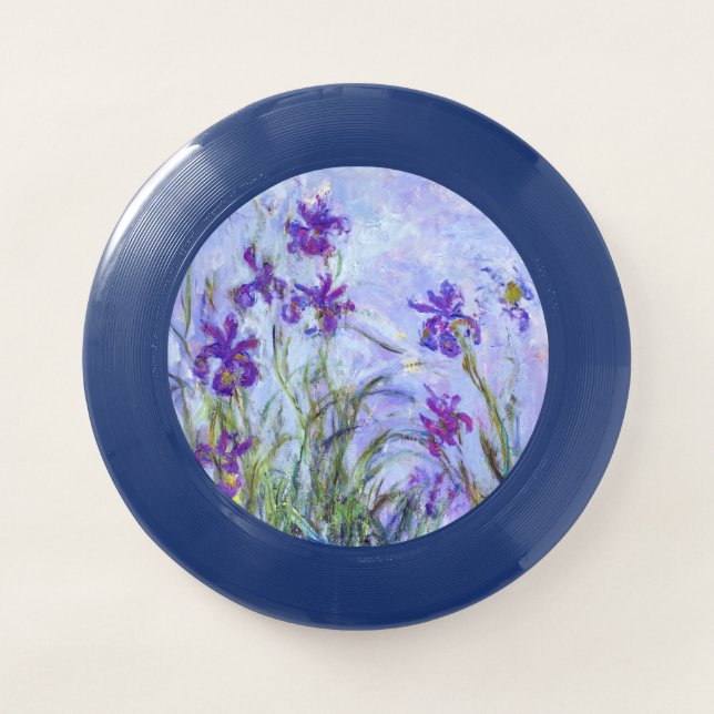 Claude Monet - Lilac Irises / Iris Mauves Wham-O Frisbee (Front)
