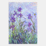 Claude Monet - Lilac Irises / Iris Mauves Wrapping Paper Sheets