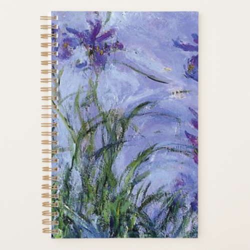 Claude Monet _ Lilac Irises Mauves 1917 Planner