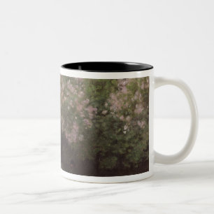 Claude Monet   Lilacs, Grey Weather, 1872 Two-Tone Coffee Mug
