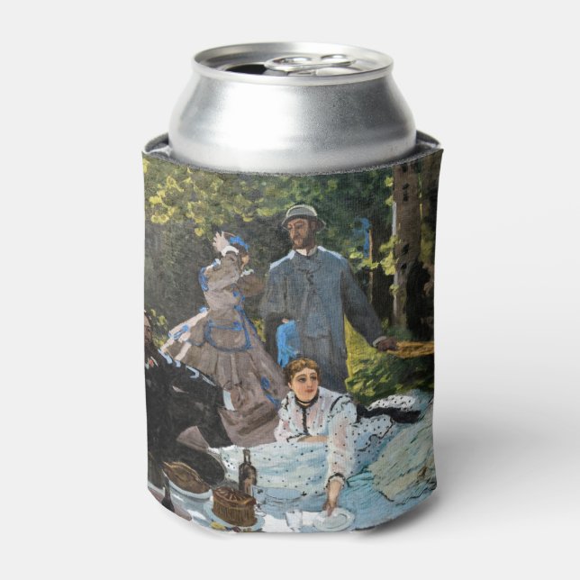 Claude Monet - Luncheon on the Grass, Right Panel Can Cooler (Can Front)