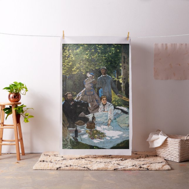 Claude Monet - Luncheon on the Grass, Right Panel Fabric (In Situ)