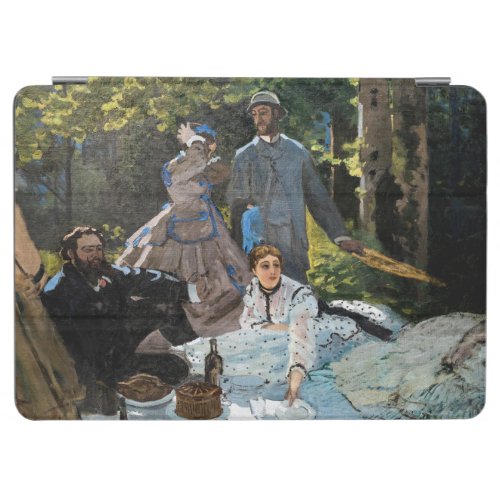 Claude Monet _ Luncheon on the Grass Right Panel iPad Air Cover