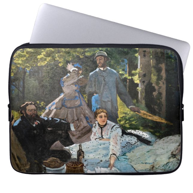 Claude Monet - Luncheon on the Grass, Right Panel Laptop Sleeve (Front)