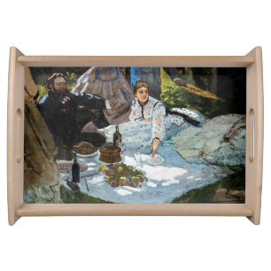 Claude Monet - Luncheon on the Grass, Right Panel Serving Tray