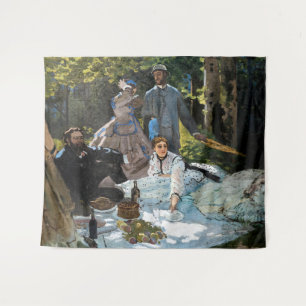 Claude Monet - Luncheon on the Grass, Right Panel Tapestry