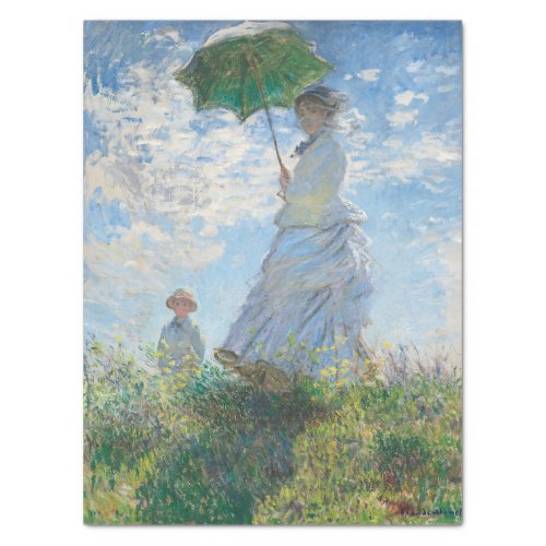 Claude Monet  Madame Monet and Her Son _ 1875 Tissue Paper