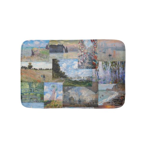 Claude Monet _ Masterpieces Patchwork Bath Mat