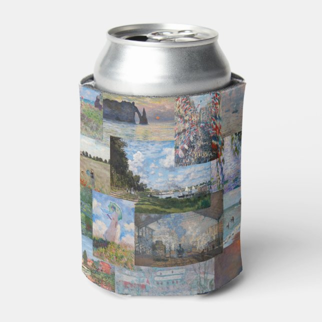 Claude Monet - Masterpieces Patchwork Can Cooler (Can Front)