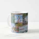 Claude Monet - Masterpieces Patchwork Coffee Mug<br><div class="desc">Claude Monet - Masterpieces Patchwork</div>