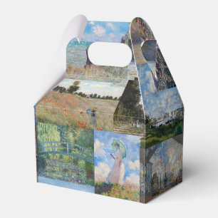 Claude Monet - Masterpieces Patchwork Favor Boxes