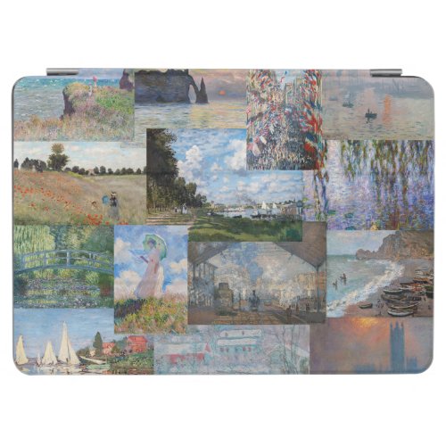 Claude Monet _ Masterpieces Patchwork iPad Air Cover