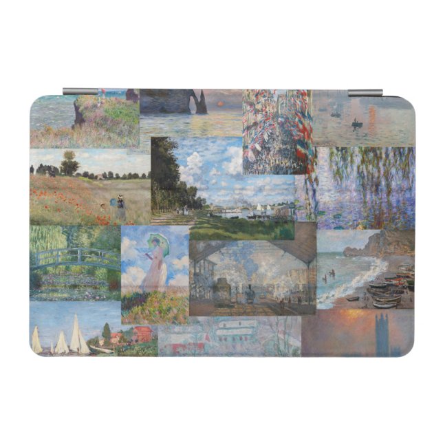 Claude Monet - Masterpieces Patchwork iPad Mini Cover (Horizontal)