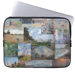 Claude Monet - Masterpieces Patchwork Laptop Sleeve