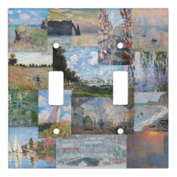 Claude Monet - Masterpieces Patchwork Light Switch Cover