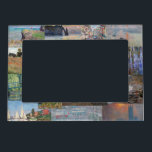 Claude Monet - Masterpieces Patchwork Magnetic Frame<br><div class="desc">Claude Monet - Masterpieces Patchwork</div>