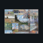 Claude Monet - Masterpieces Patchwork Note Card<br><div class="desc">Claude Monet - Masterpieces Patchwork</div>
