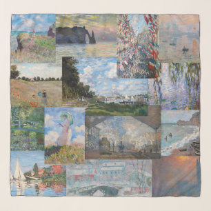Claude Monet - Masterpieces Patchwork Scarf